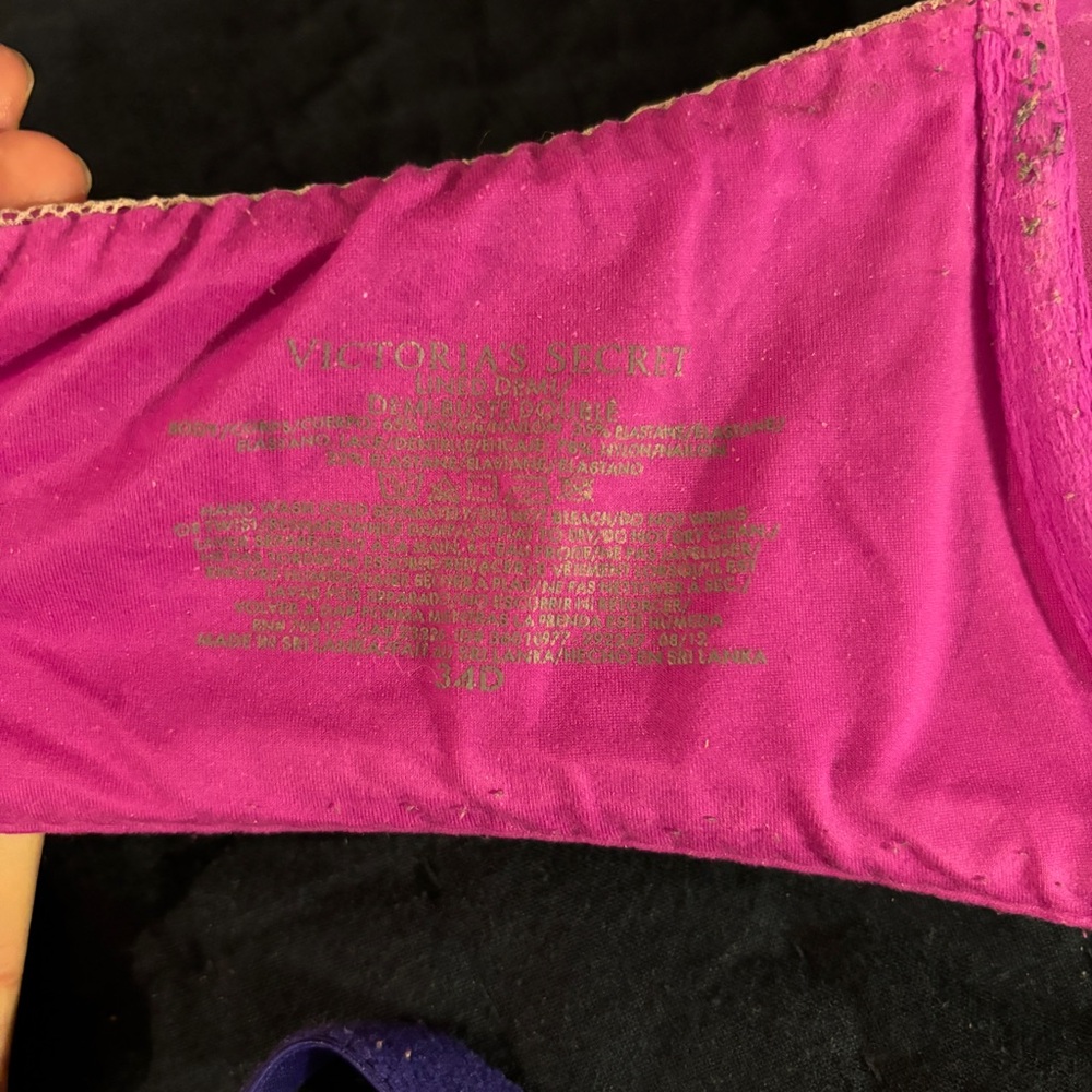 Victoria’s Secret Lined Demi Bra Bundle | 34D - Picture 4 of 4
